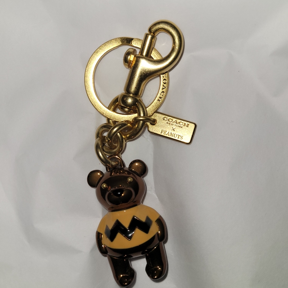 Coach charm